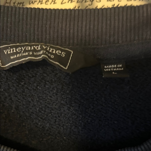 Vineyard Vines Classic Blue Crewneck - Picture 4 of 9